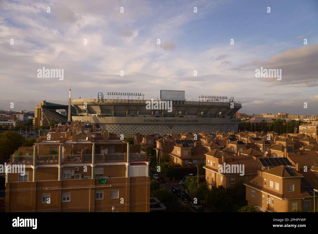Stade de football Real Betis, Estadio Benito Banque D'Images