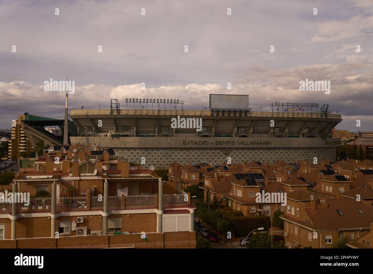 Stade de football Real Betis, Estadio Benito Banque D'Images