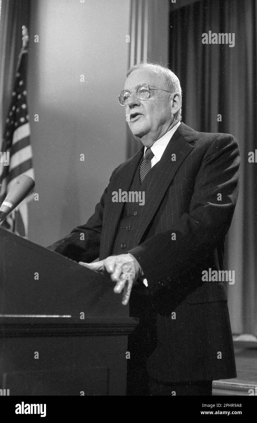 John Dulles, John Foster Dulles (1888 – 1959) diplomate américain et politicien républicain. Secrétaire d'État John Foster Dulles Banque D'Images