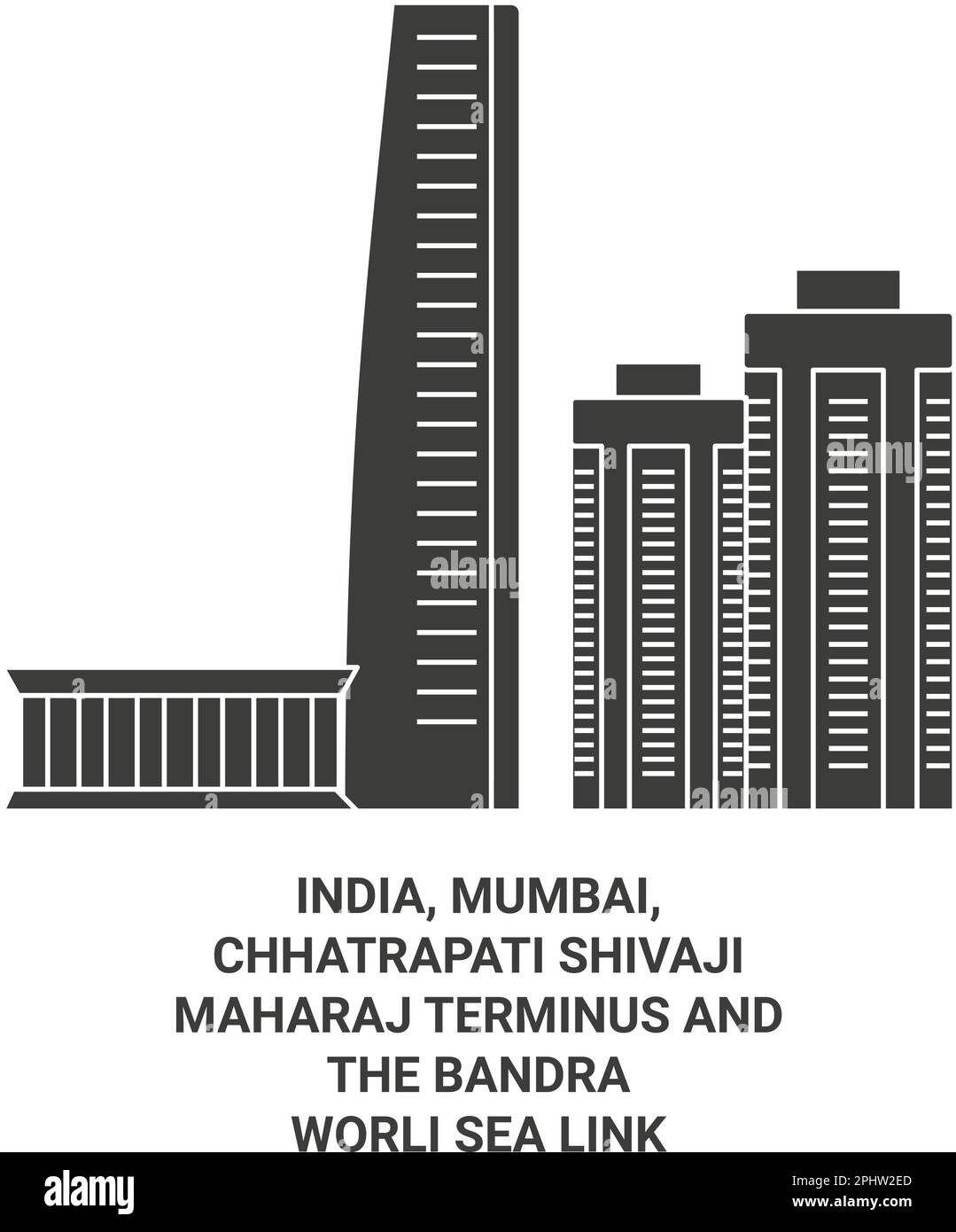Inde, Mumbai, Chhatrapati Shivaji Maharaj Terminus et le Bandraworli Sea Link illustration du vecteur de voyage Illustration de Vecteur Inde, Mumbai, Chhatrapati Shivaji Maharaj Terminus et le Bandraworli Sea Link illustration du vecteur de voyage Illustration de Vecteur
