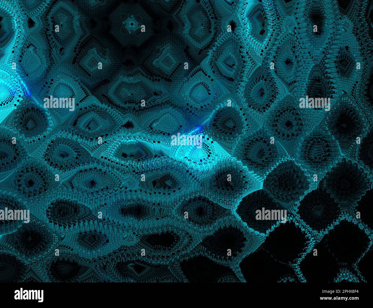Image Imaginatory luxuriante texture fractale arrière-plan abstrait Banque D'Images