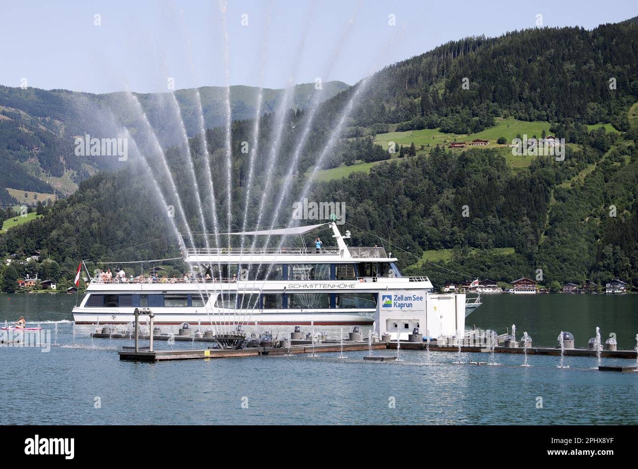 Salzburger Land en hiver Banque D'Images