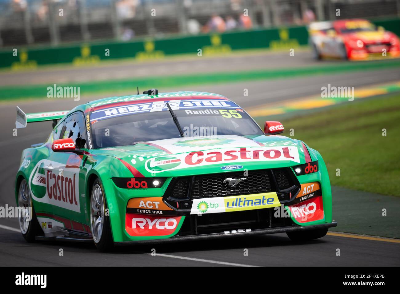 Melbourne, Australie, 30 mars 2023. Thomas Randle (55) en voiture pour Tickford Racing pendant le Grand Prix de Formule 1 australien sur 30 mars 2023, au circuit du Grand Prix de Melbourne à Albert Park, en Australie. Crédit : Dave Helison/Speed Media/Alamy Live News Banque D'Images