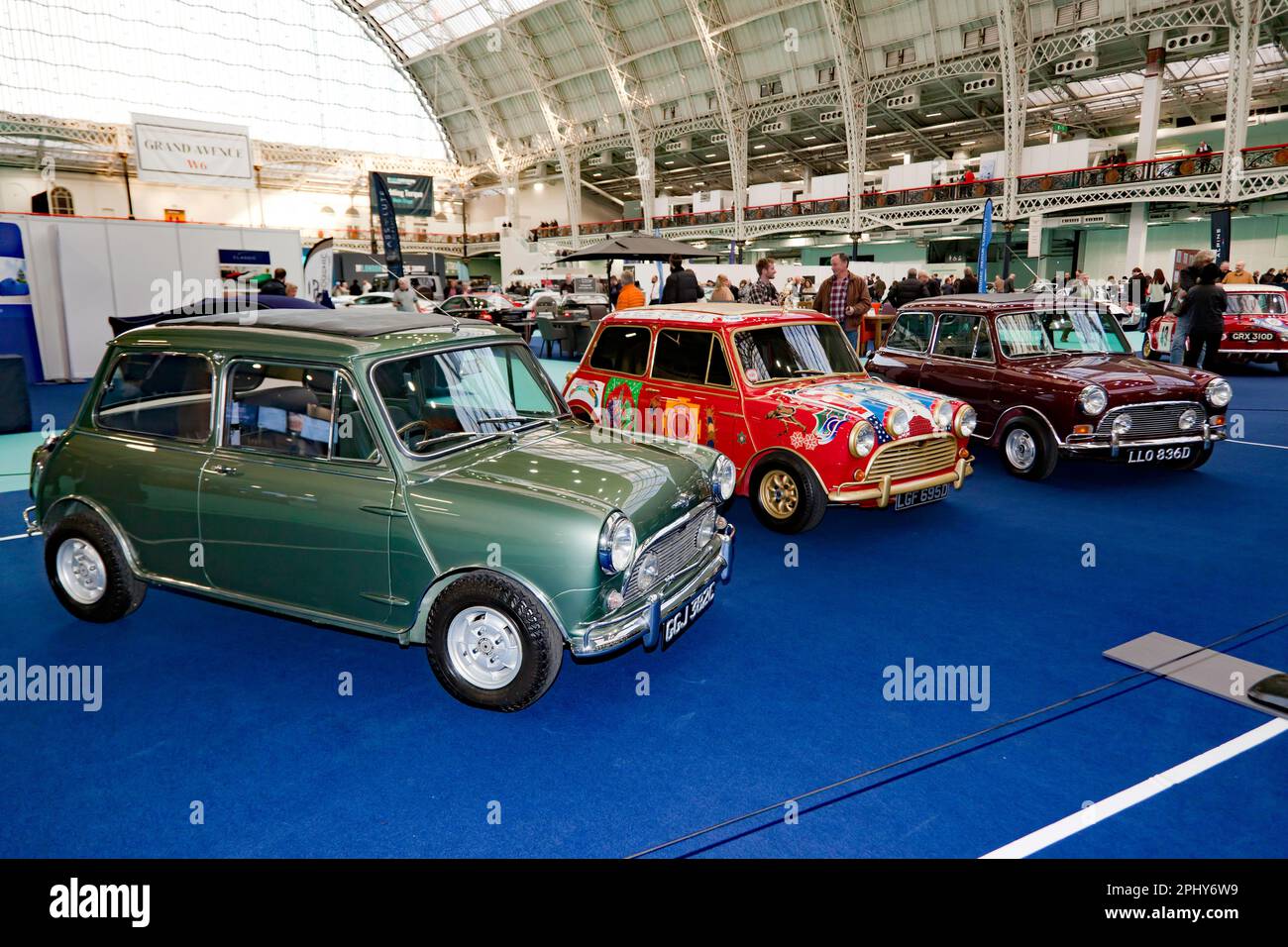 60e anniversaire de la mini cooper s Banque de photographies et d