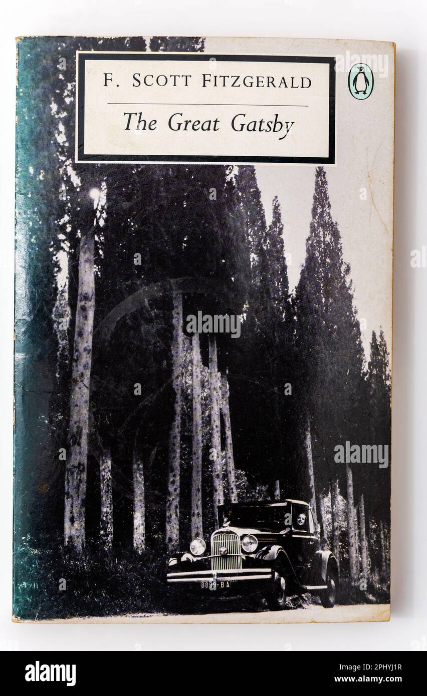 The Great Gatsby F. Scott Fitzgerald Banque D'Images