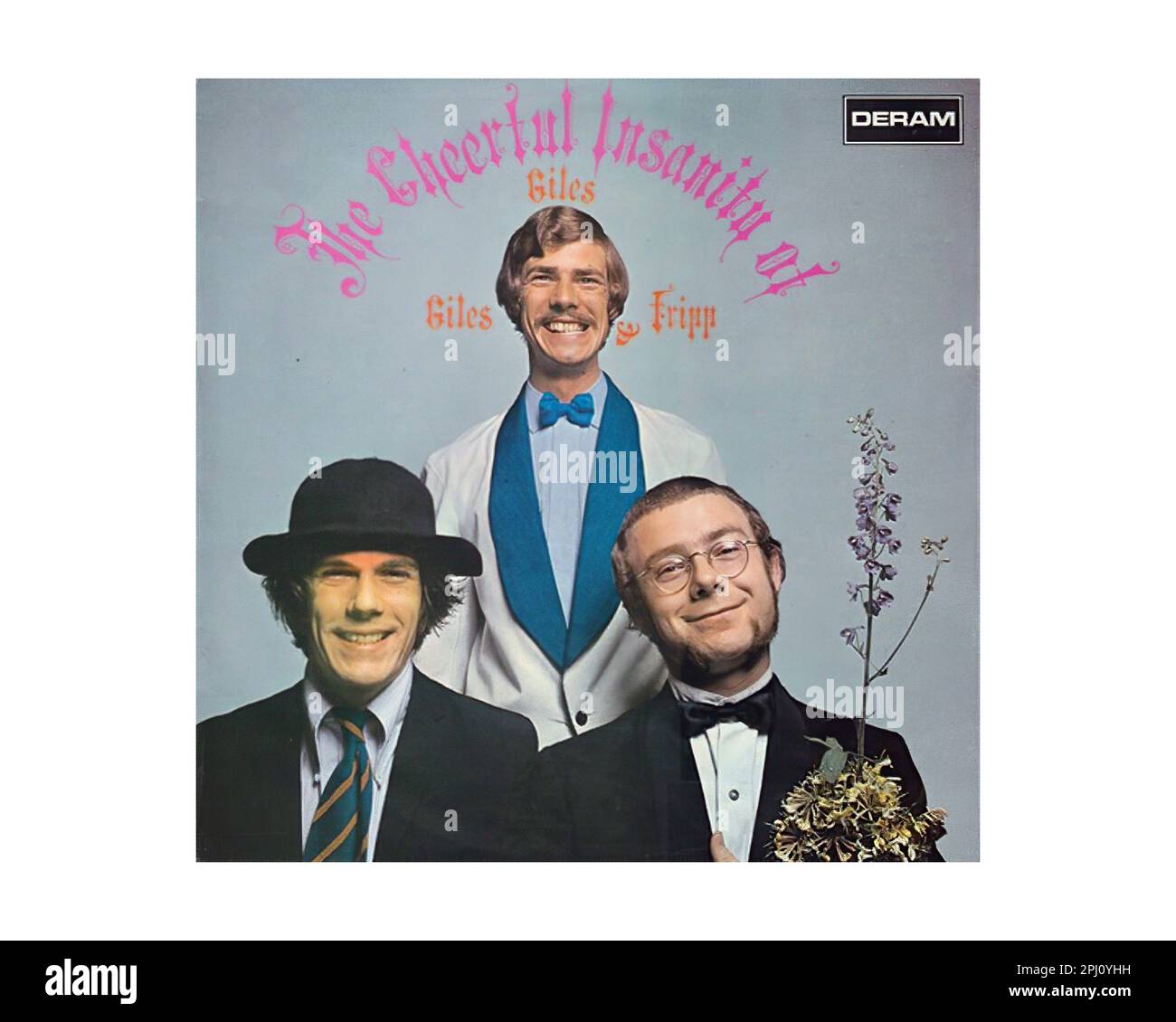 Giles Fripp 1969 - Vintage UK LP vinyle record Banque D'Images