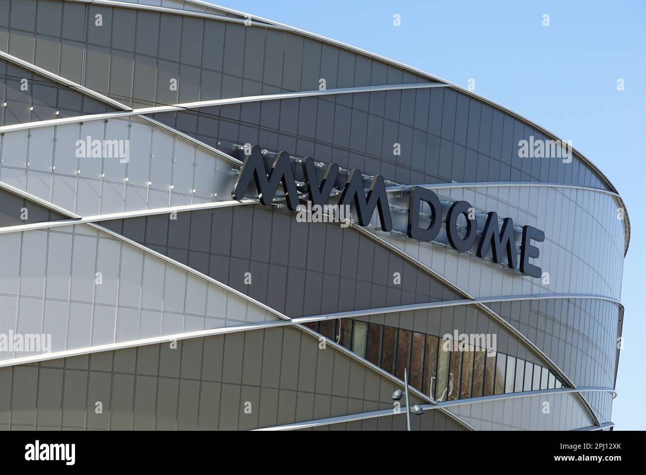 MVM Dome, Budapest Handball Sports Hall, Budapest Multifunctional Arena, Budapesti Kézilabda Sportcsarnok, Budapest, Hongrie, Magyarország, Europe Banque D'Images