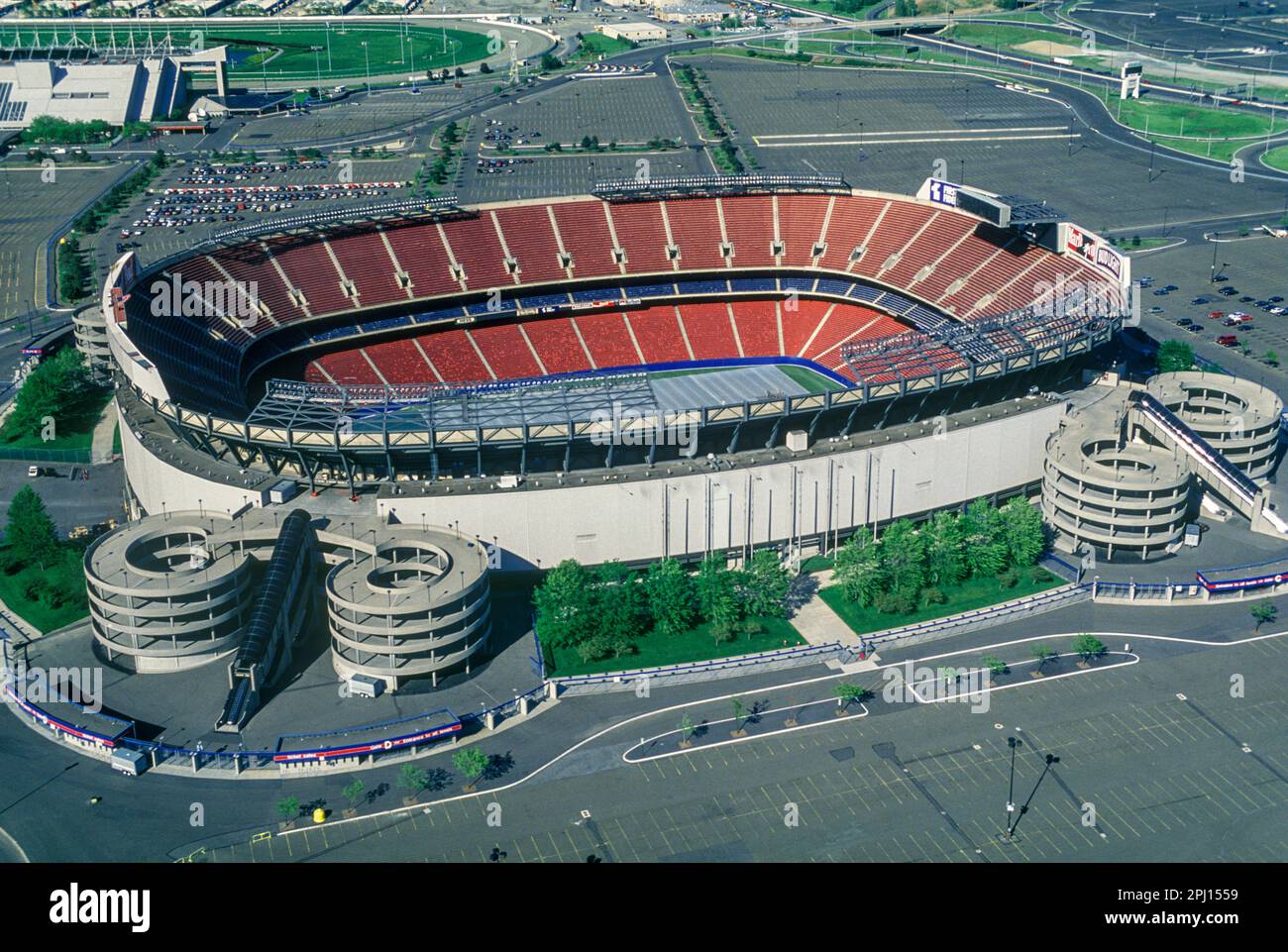 1994 HISTORICAL GIANT’S STADIUM (©KIVITT & MYERS 1976) MEADOWLANDS SPORTS COMPLEX EAST RUTHERFORD NEW JERSEY USA Banque D'Images