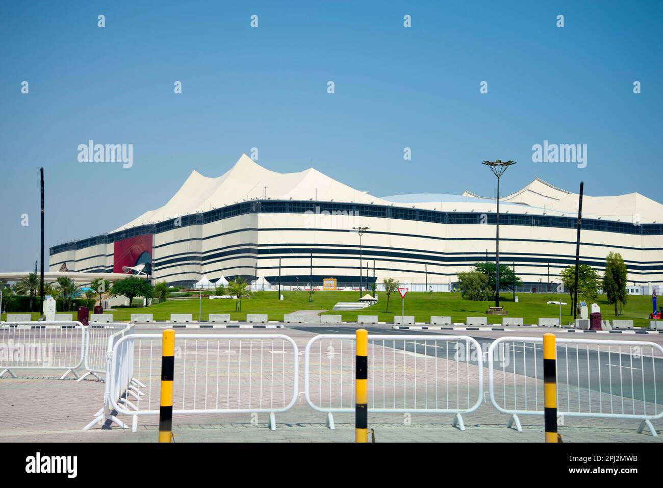 Stade Al Bayt - Qatar Banque D'Images