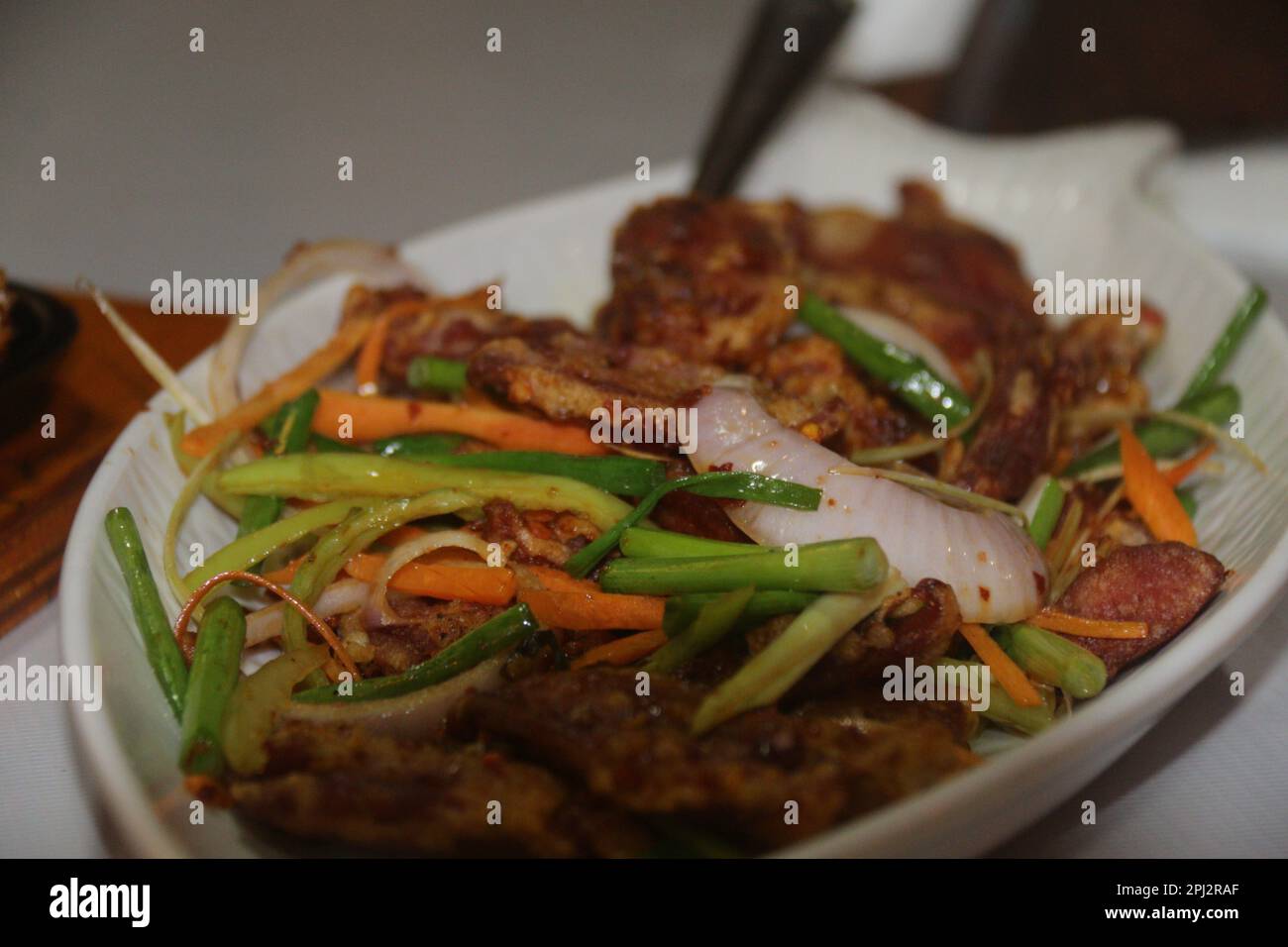 Nourriture au Sri Lanka. Visitez le Sri Lanka Banque D'Images