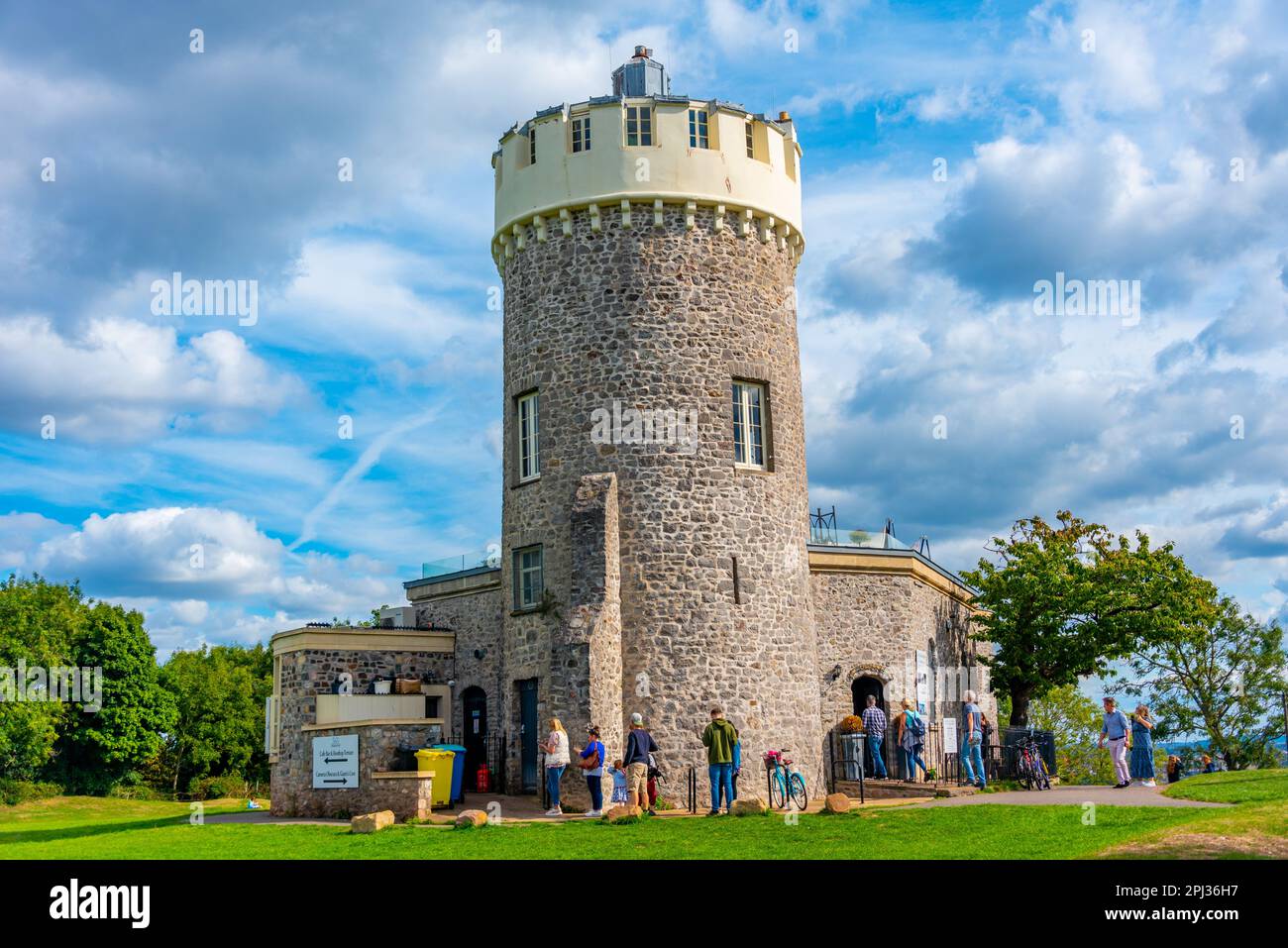 Bristol, Angleterre, 18 septembre 2022 : vue sur l'observatoire de Clifton à Bristol. Banque D'Images