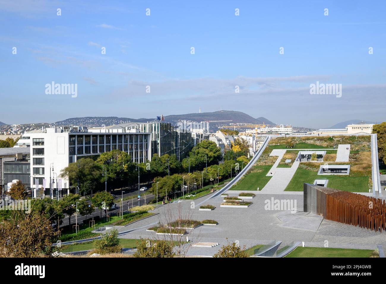 Musée d'Ethnographie, parc Legit, Budapest, Hongrie Banque D'Images