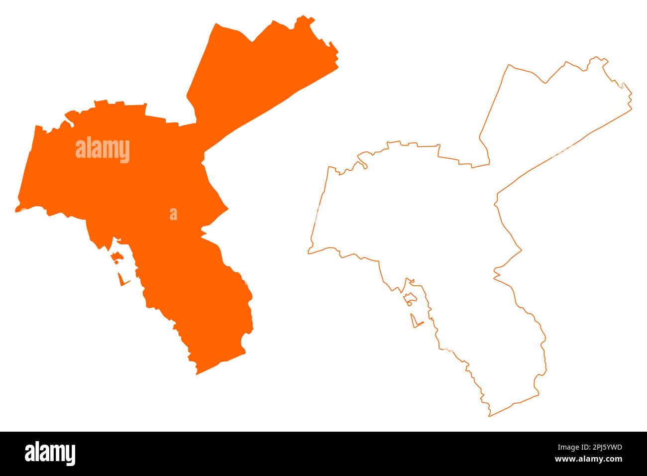 Province de groningue Banque d'images vectorielles Alamy