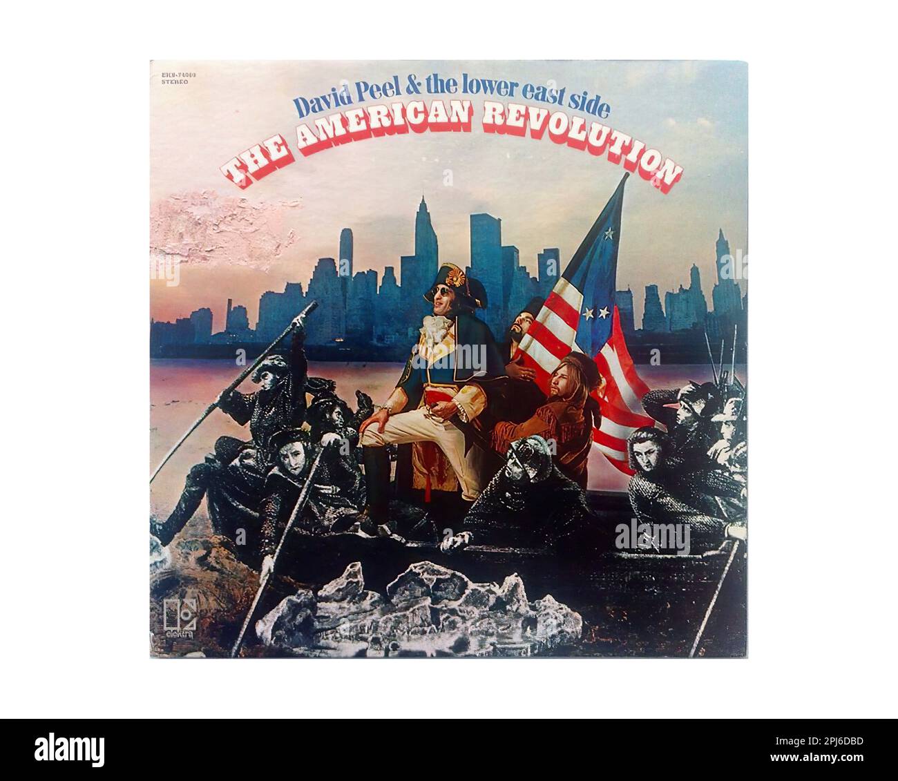 American Revolution 1970 - Vintage États-Unis Enregistrement de vinyle de musique Banque D'Images