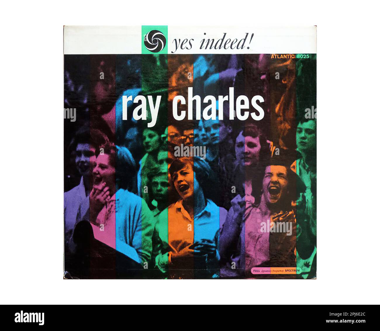 Charles Ray - 1958 - Vintage États-Unis Enregistrement de vinyle de musique Banque D'Images