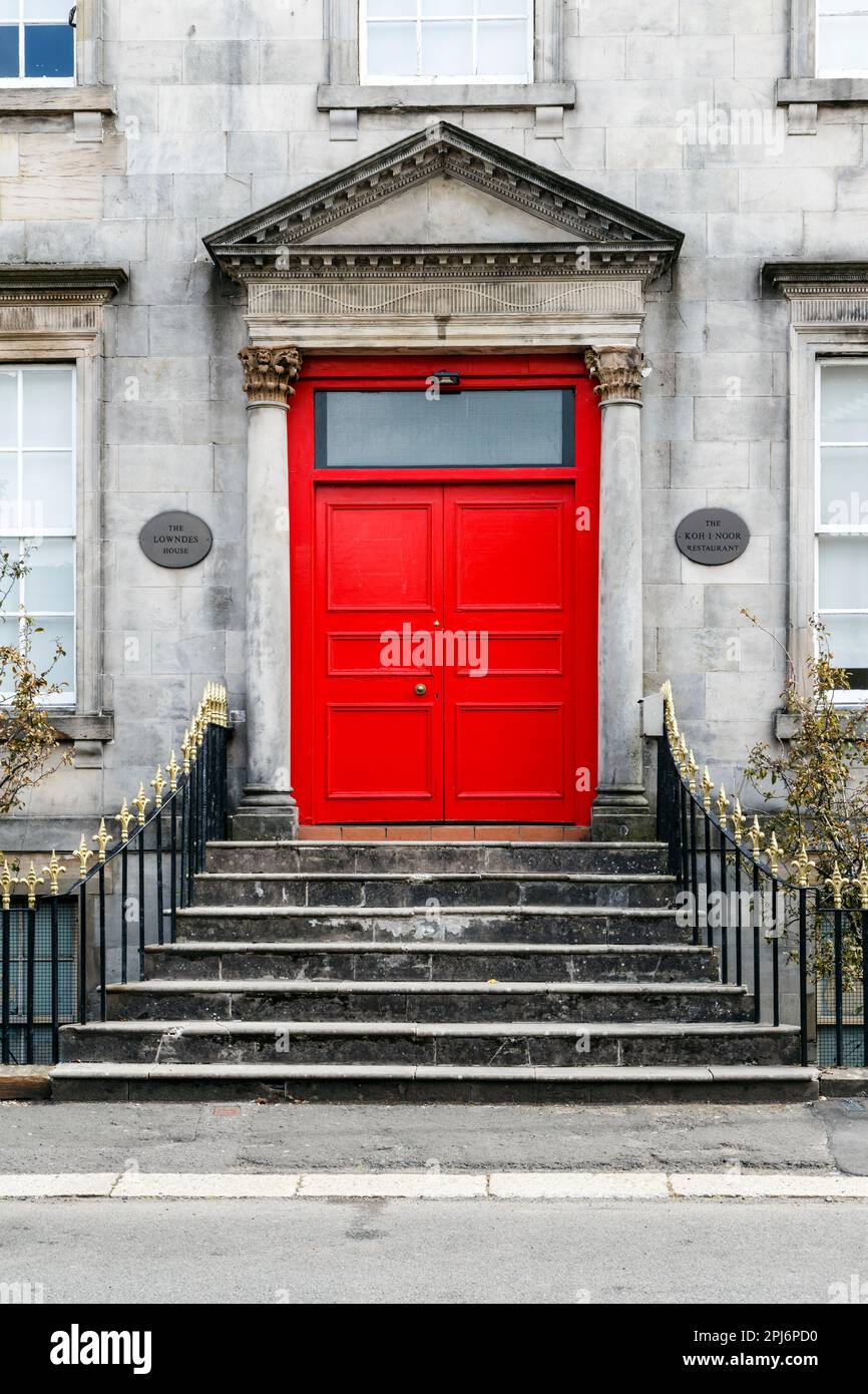 Lowndes House, une ancienne maison de maître, New Sneddon Street, Paisley, Renfrewshire, Écosse, Royaume-Uni, Europe Banque D'Images