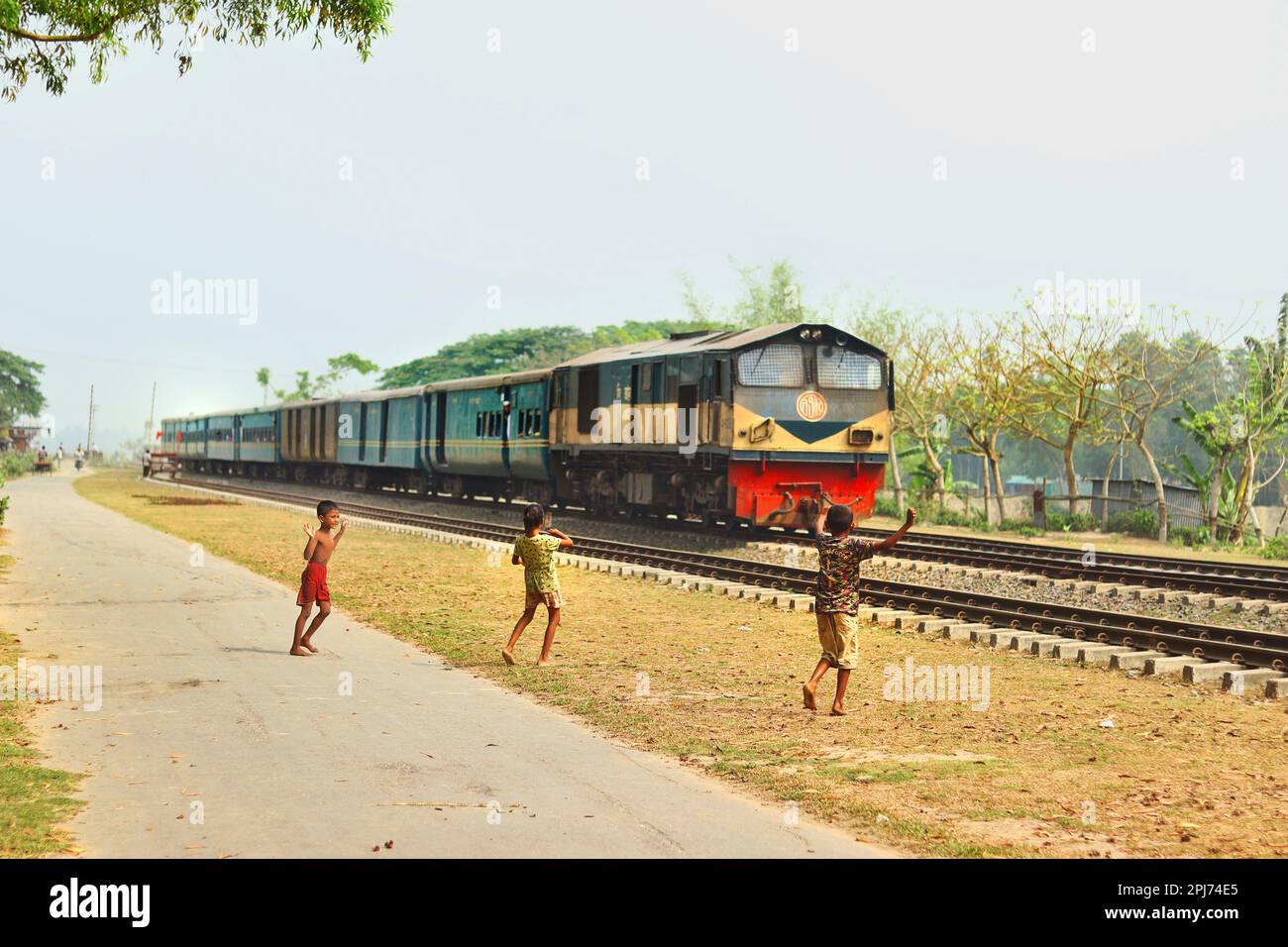 L'enfance Banque D'Images