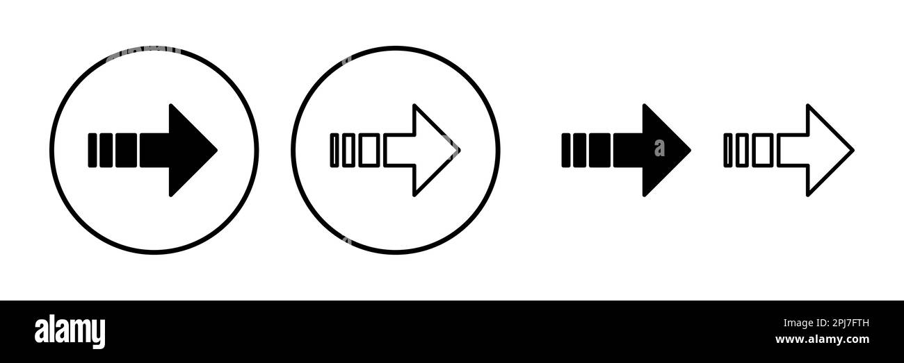 Icône en forme de flèche. Symbole de flèche. Icône en forme de flèche ...