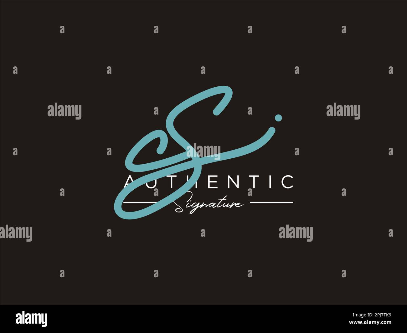 EN TANT que modèle de logo CS Vector. Illustration de Vecteur