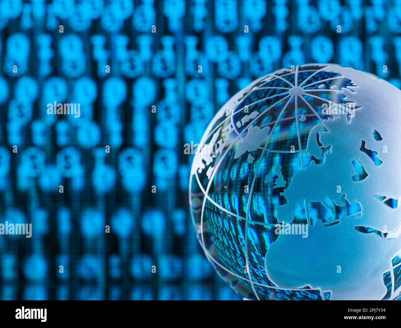 Cloud computing, image conceptuelle Banque D'Images
