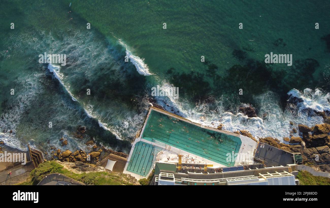 Piscine Bondi Iceberg à Sydney, Australie Banque D'Images