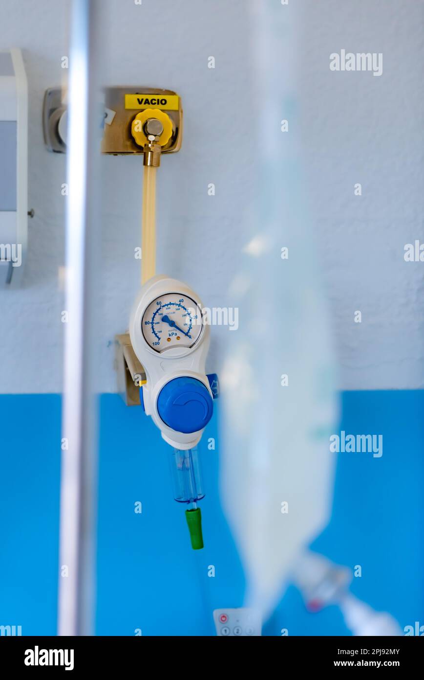 Manomètre d’oxygène médical Banque de photographies et d’images à haute