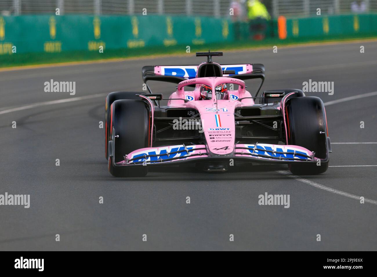 Melbourne, Australie. 01st avril 2023. 1st avril 2023 : circuit du Grand Prix de Melbourne, Melbourne, Victoria, Australie : Grand Prix de Formule 1 d'Australie : qualification : pilote alpin numéro 31 Esteban Ocon lors de la qualification au crédit de Formule 1 d'Australie : action plus Sports Images/Alay Live News Banque D'Images