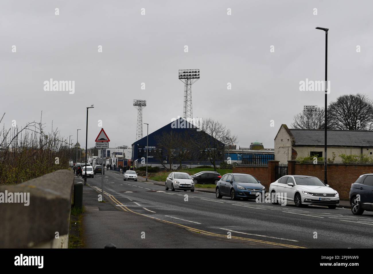 Vue extérieure du costume direct Stadium pendant le match Sky Bet League 2 entre Hartlepool United et Swindon Town à Victoria Park, Hartlepool, le samedi 1st avril 2023. (Photo : Scott Llewellyn | MI News) Credit: MI News & Sport /Alay Live News Banque D'Images