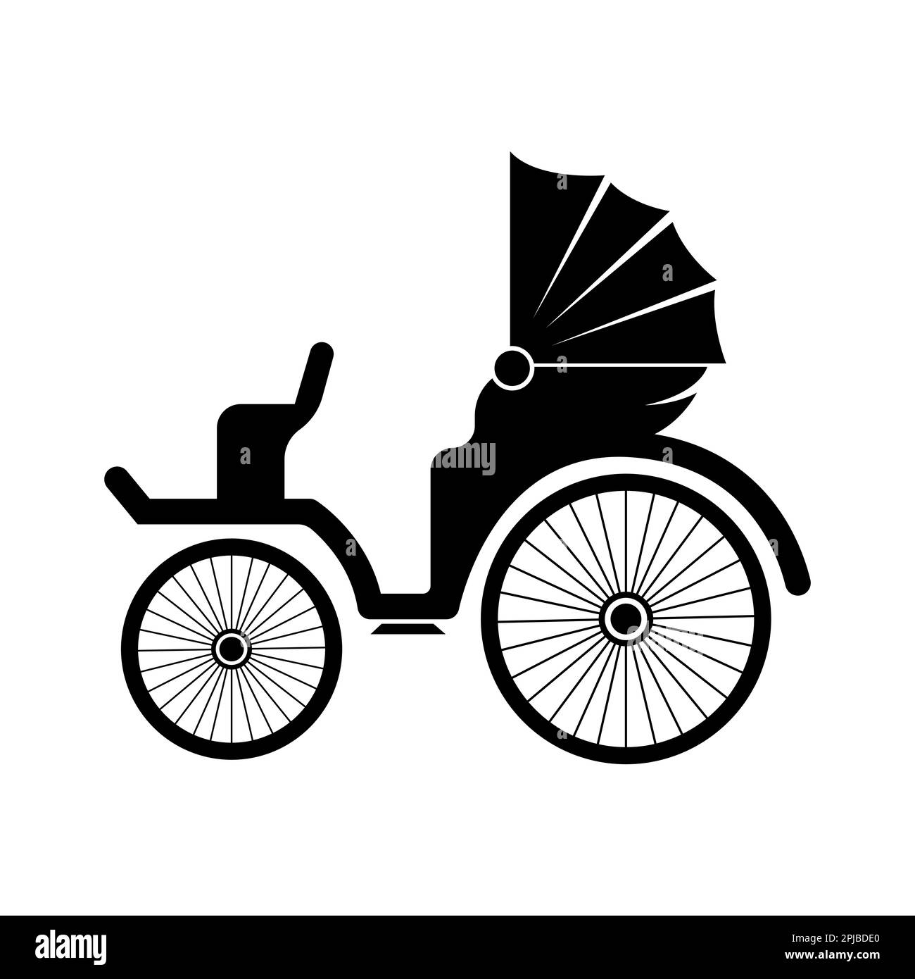 Symbole d'illustration vectorielle d'icône de chariot Banque D'Images Symbole d'illustration vectorielle d'icône de chariot Banque D'Images