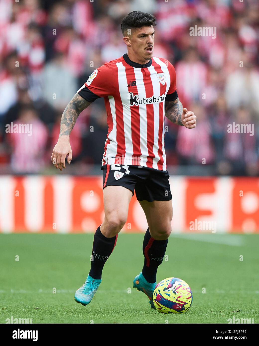 Ander CAPA of Athletic Club pendant le match de la Liga entre Athletic Club et Getafe CF a joué au stade San Mames sur 01 avril 2023 à Bilbao, Espagne. (Photo de Cesar Ortiz / PRESSIN) Banque D'Images