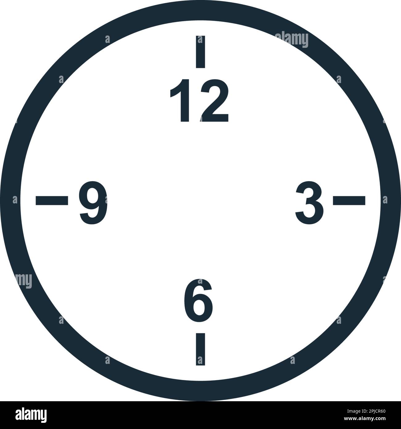 Icône horloge modèle de logo vectoriel conception d'illustration Image  Vectorielle Stock - Alamy