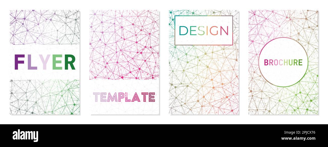 Modèle de circulaire, arrière-plan de brochure. Peut être utilisé comme couverture, bannière, flyer, affiche, carte de visite, brochure. Illustration de Vecteur