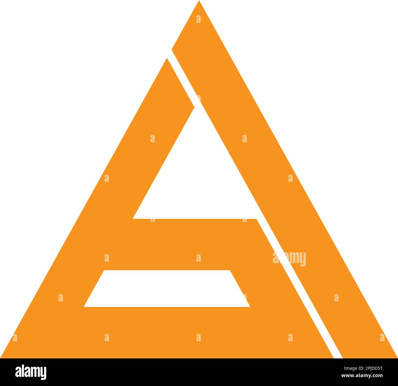 lettre a logo vektor illustration Illustration de Vecteur