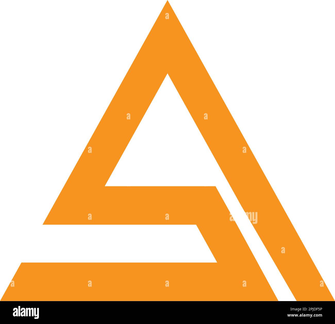 lettre a logo vektor illustration Illustration de Vecteur