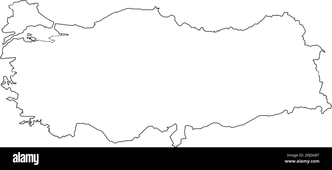 modèle vectoriel du logo de la carte de la turquie Illustration de Vecteur