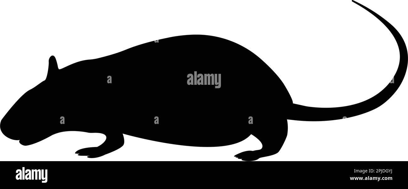 modèle vectoriel de logo de souris simple Illustration de Vecteur