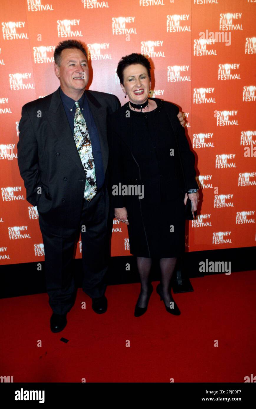 Le maire Lord de Sydney, Clover Moore, et Peter Moore, au gala d'ouverture du Festival du film de Sydney. State Theatre, Sydney, Australie. 08.06.07. Banque D'Images