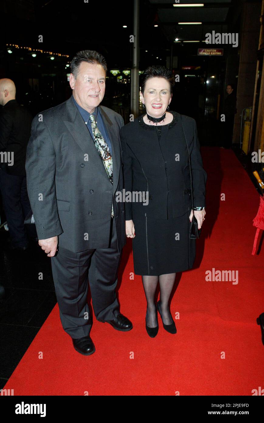 Le maire Lord de Sydney, Clover Moore, et Peter Moore, au gala d'ouverture du Festival du film de Sydney. State Theatre, Sydney, Australie. 08.06.07. Banque D'Images