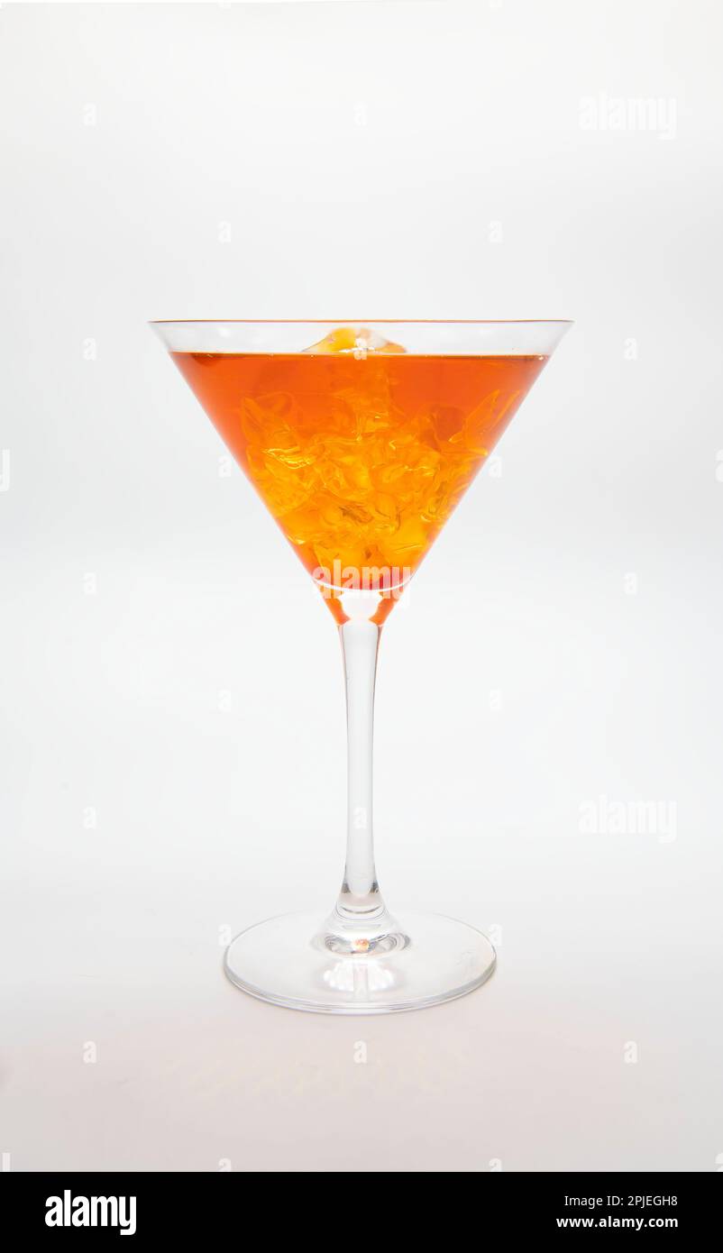 Cocktail d'orange. Banque D'Images