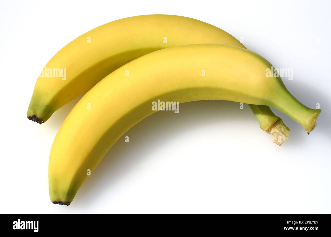 Bananen sind als Frucht botanisch gesehen Beeren, comme un fruit, les bananes sont des baies Banque D'Images