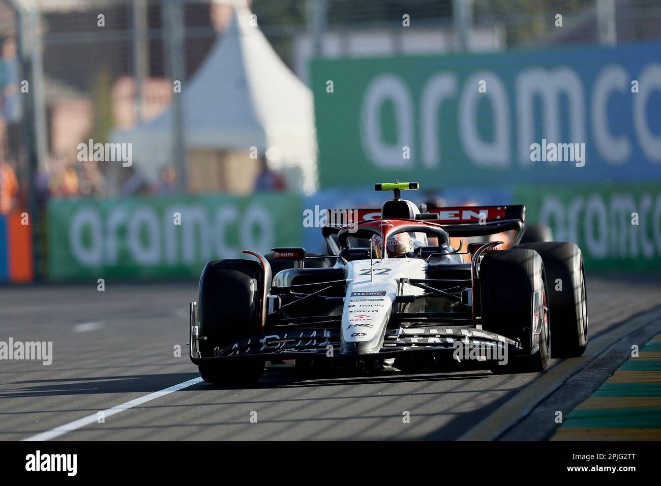 Melbourne, Australie. 02nd avril 2023. 2 avril 2023, parc Albert, Melbourne, FORMULE 1 GRAND PRIX D'AUSTRALIE ROLEX 2023 Yuki Tsunoda (JPN), Scuderia AlphaTauri crédit: dpa/Alamy Live News Banque D'Images