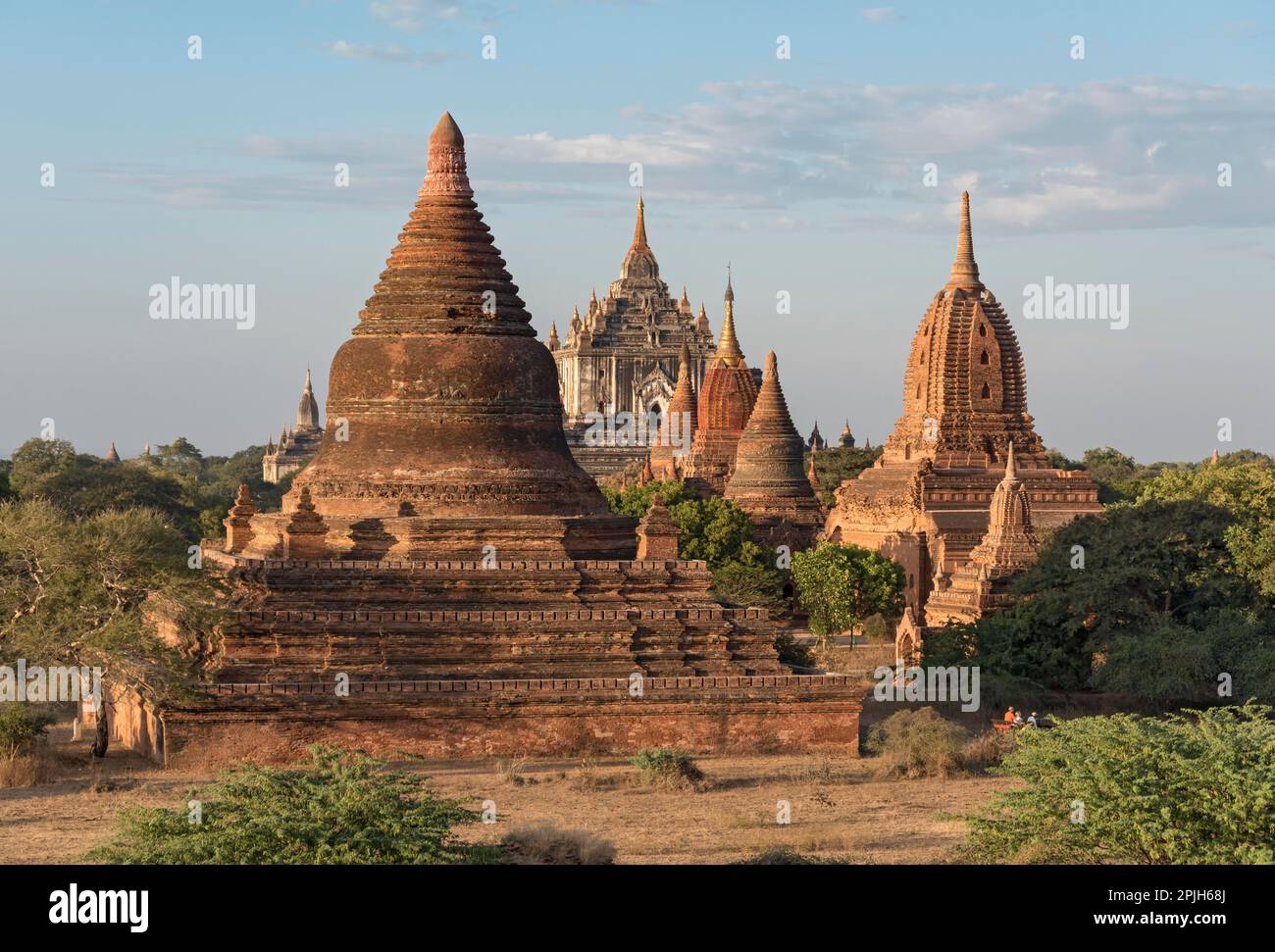 Temple de Bagan, Birmanie (Myanmar) Banque D'Images