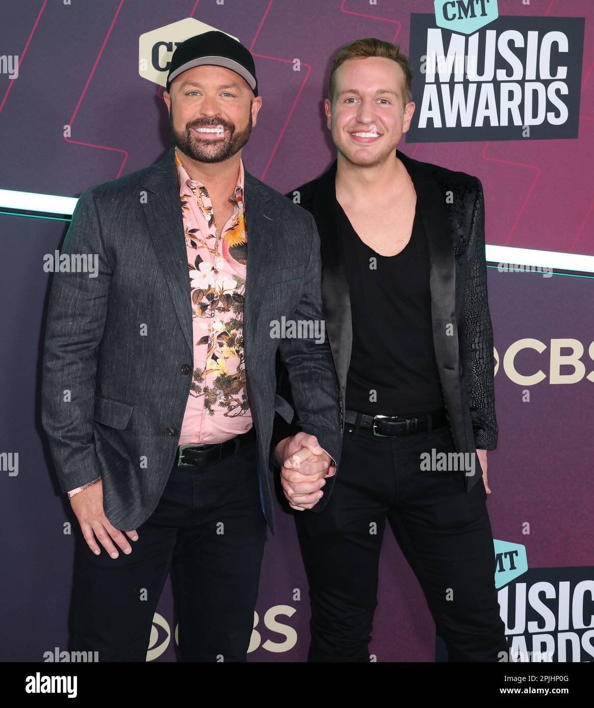 Cody Alan Cody Alan et Trea Smith arrivent aux CMT Music Awards 2023 qui se