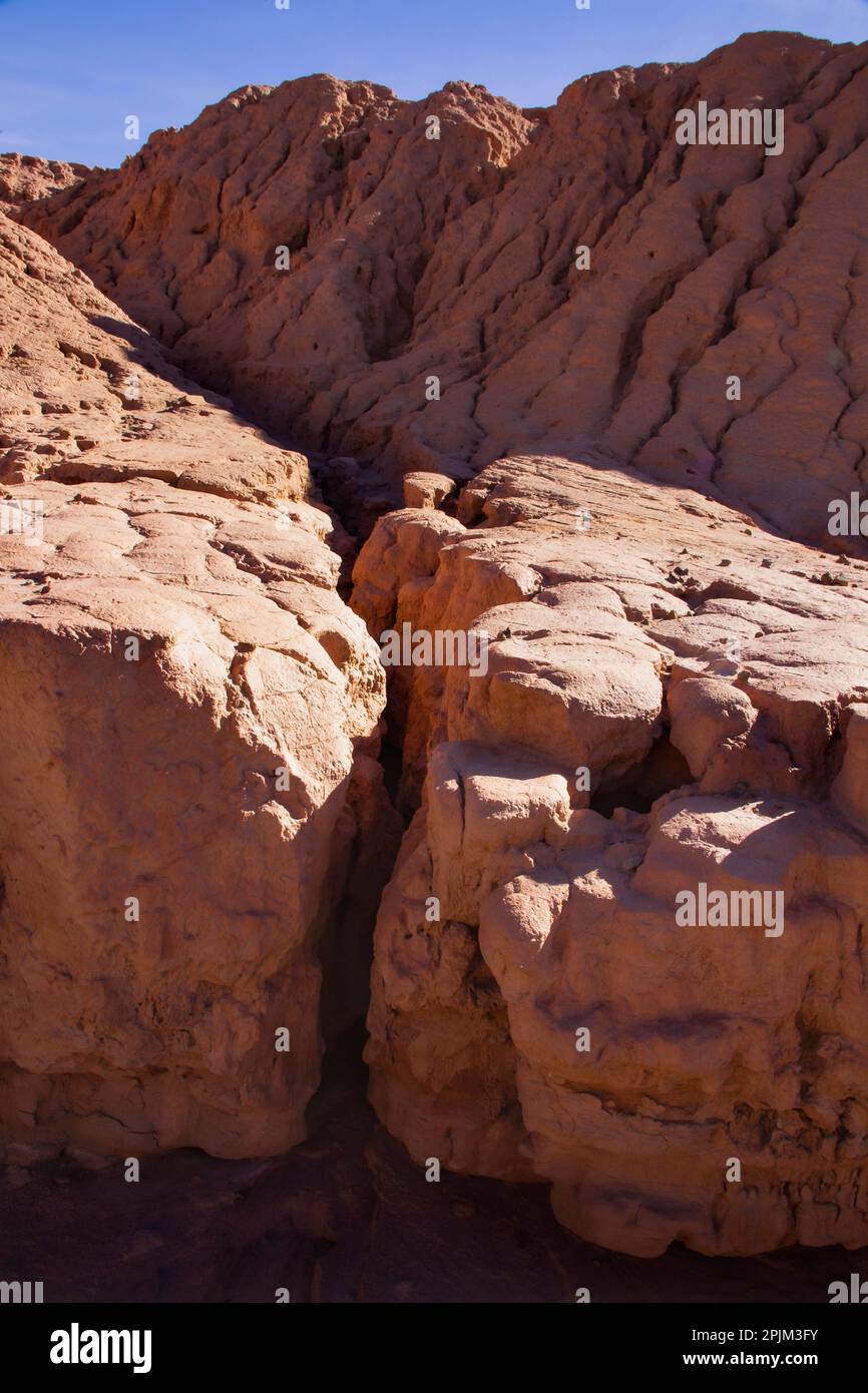 Brooklyn Mine Road, Old Dale Mining District, Mojave Desert, Californie Banque D'Images