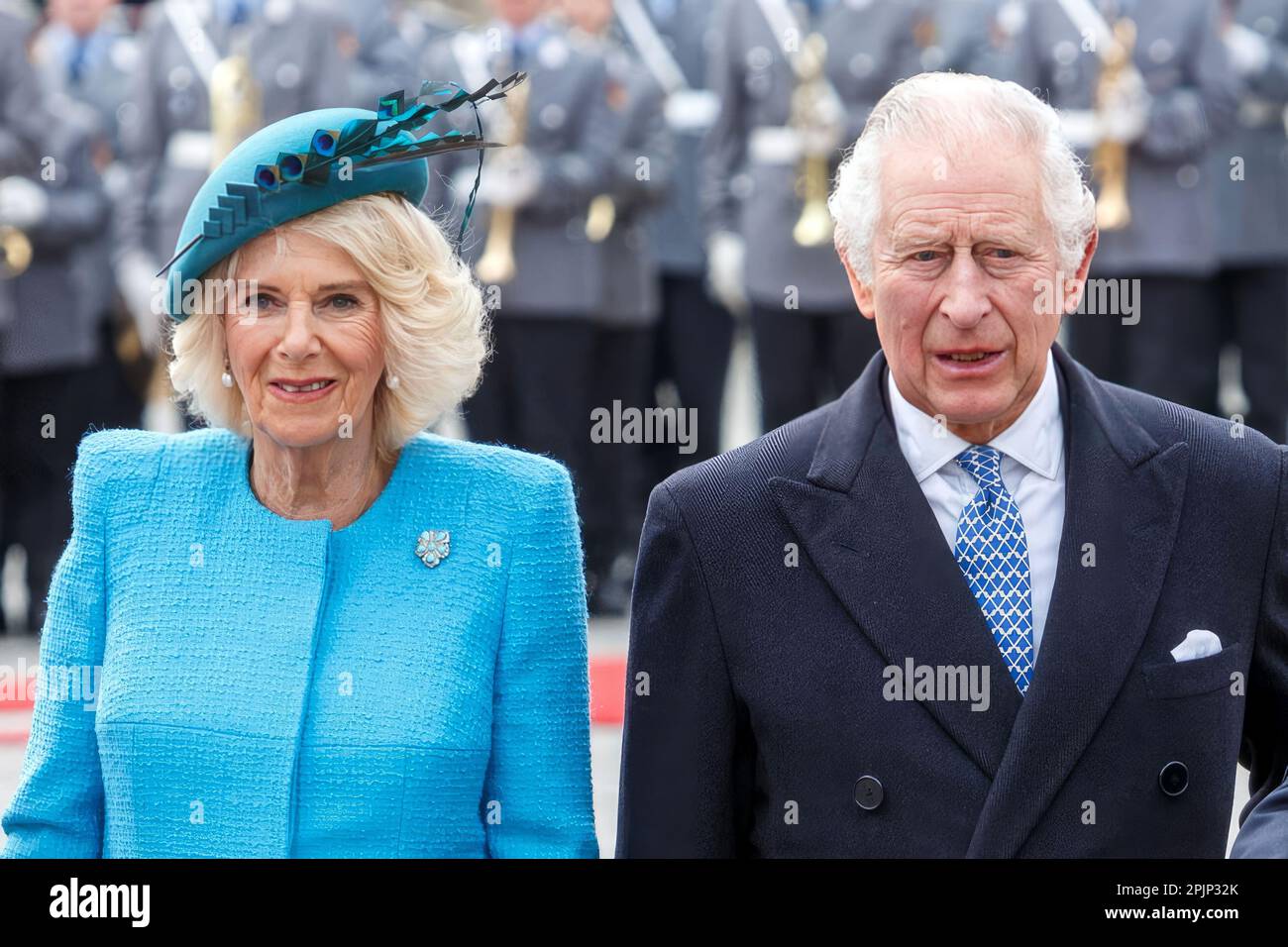 Staatsbesuch König Charles III Und Königin Gemahlin Camilla dans Deutschland Banque D'Images