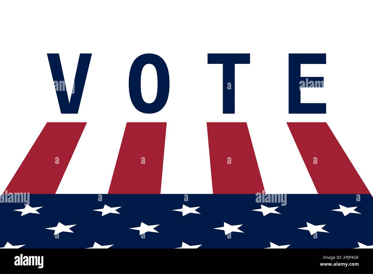 élections de mi-mandat 2022 contexte. Appel au vote sur les élections de 2022. Applicable à la campagne de vote. Drapeau américain. Illustration vectorielle Illustration de Vecteur