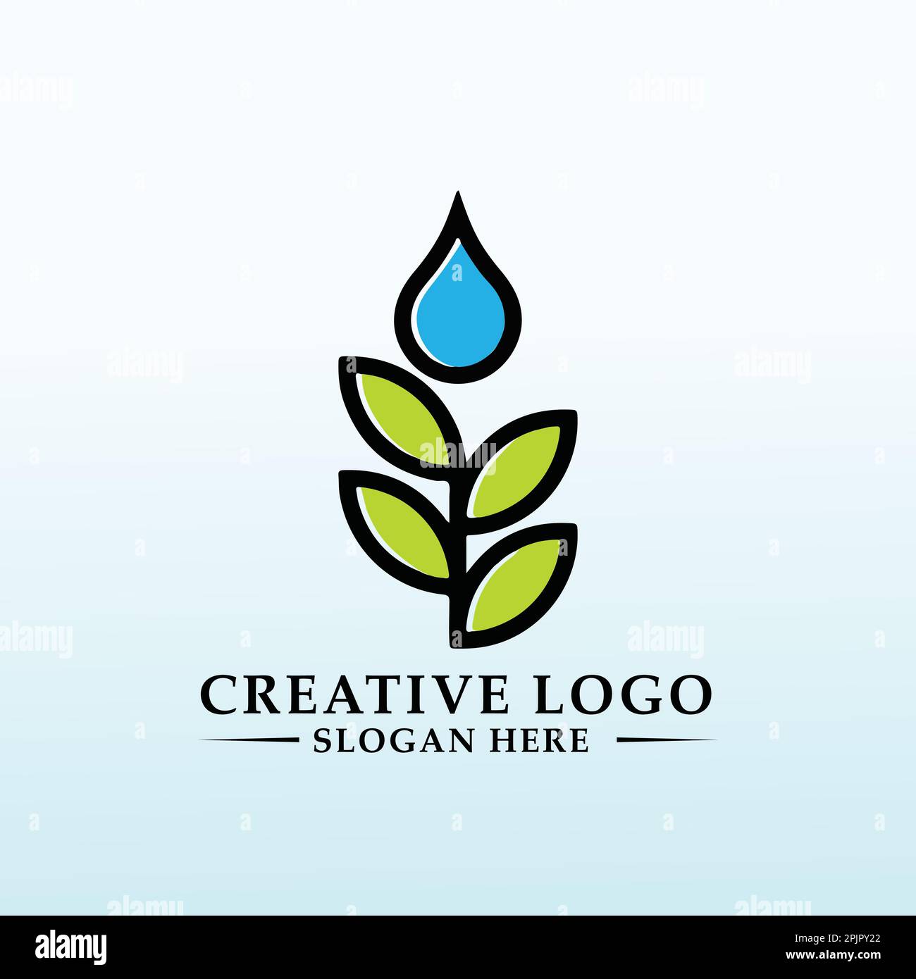 La ferme a besoin d'un grand logo pour vendre de la grande nourriture Illustration de Vecteur