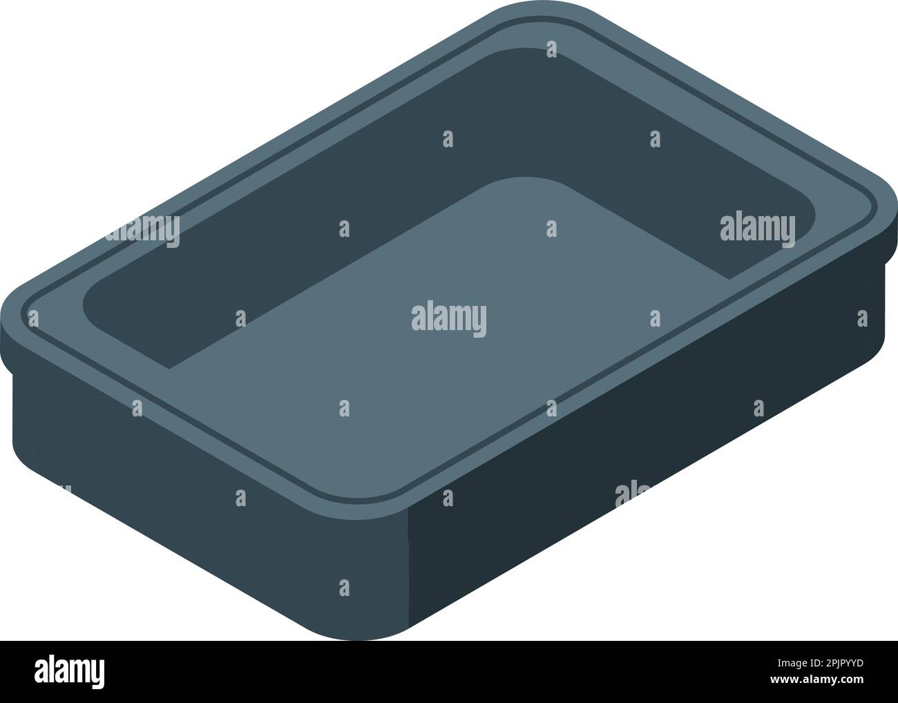 Matériel à pâtisserie cuisine icône isométrique vecteur. Cuisson du métal. Équipement de plateau Illustration de Vecteur