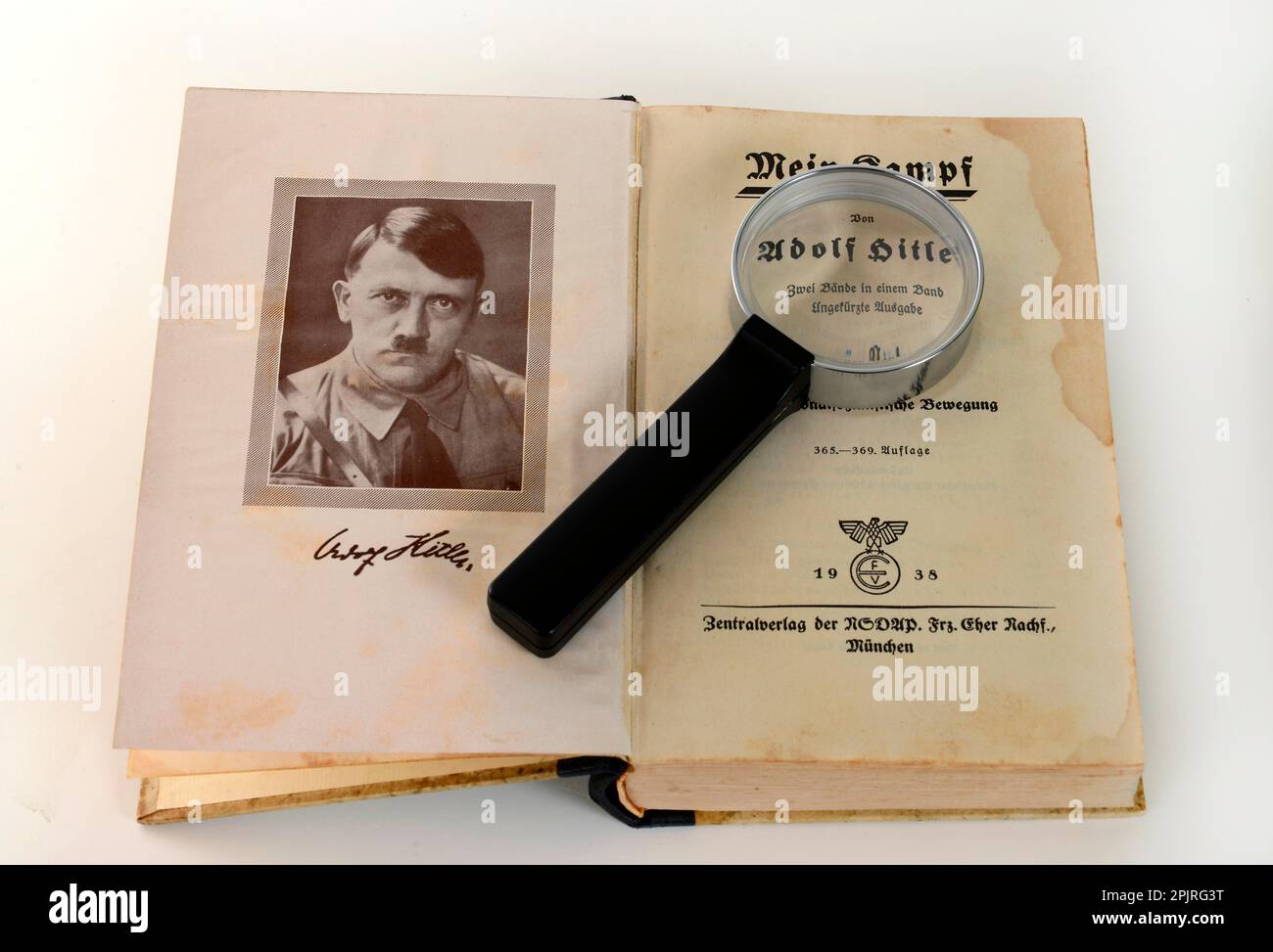 Livre, Adolf Hitler, Mein Kampf Banque D'Images