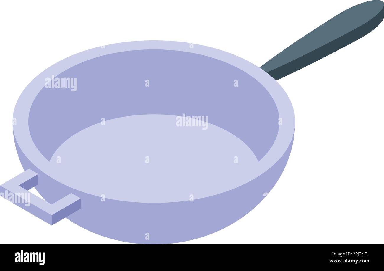 Icône de bac vecteur isométrique. Cuisine. Équipement de moulage Illustration de Vecteur
